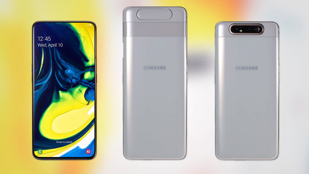 Samsung Galaxy A80, caméra rotative avec trois capteurs ...