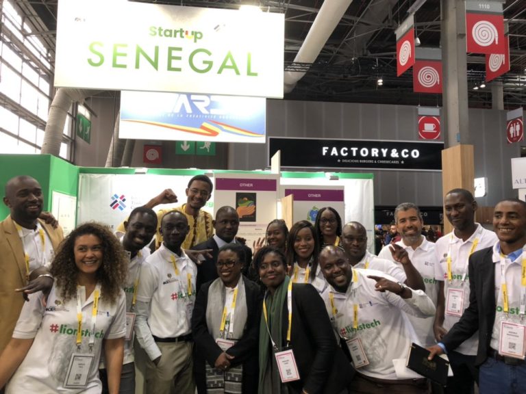 délégation du Sénégal et des startups au salon vivatech 2019 à Paris