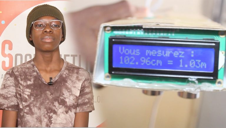 Sénégal: Bamba, un jeune de 16 ans crée un dispositif électronique qui mesure la taille