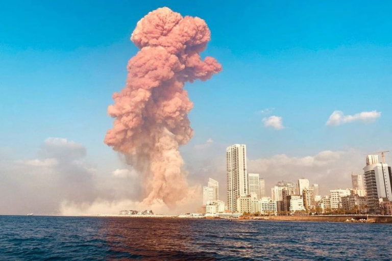 explosions au liban beyrouth