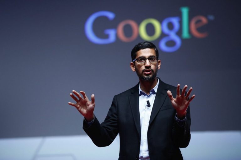 Sundar Pichai, le PDG de Google