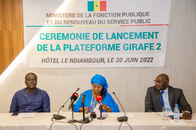 Dématérialisation: Le ministère de la Fonction publique lance la nouvelle version de la plateforme GIRAFE II