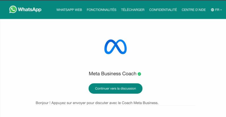 Meta lance sur WhatsApp des formations gratuites destinées aux entrepreneurs d’Afrique francophone.