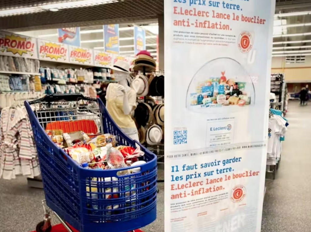 Sur le compte Facebook du magasin E.Leclerc de Riberac, début mai 2022. Compte Facebook E. Leclerc de Riberac