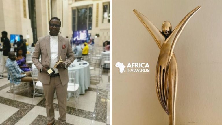 Social Net Link remporte le trophée du Meilleur Vulgarisateur numérique à l'Africa T- Awards 2023