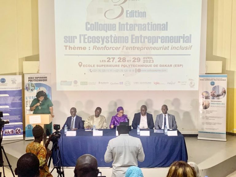 3e édition du Colloque international sur l'écosystème entrepreneurial à Dakar : l'entrepreneuriat au service de l'inclusion sociale