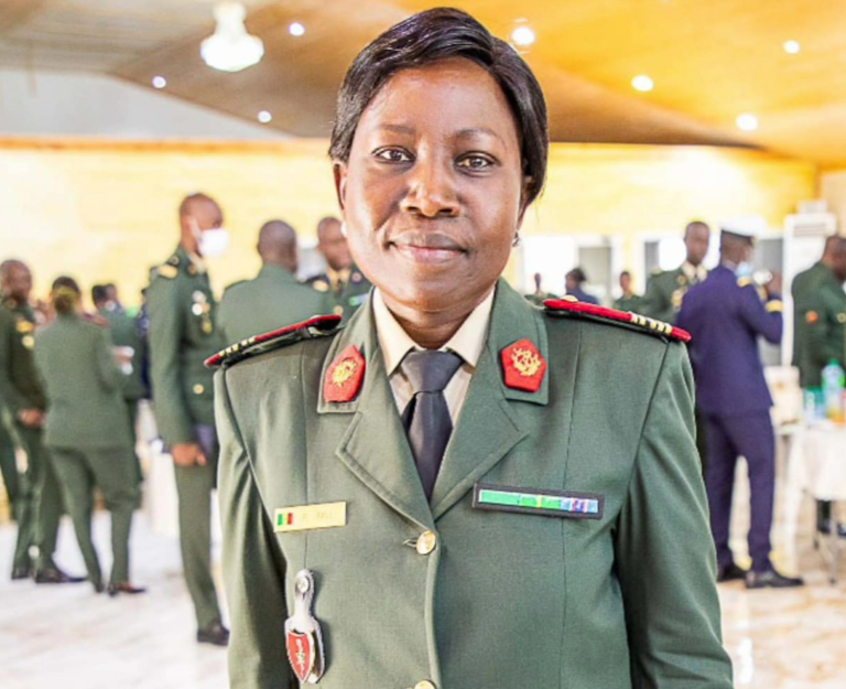 Le médecin-colonel professeur Fatou Fall- Crédit photo Oulimata SARR