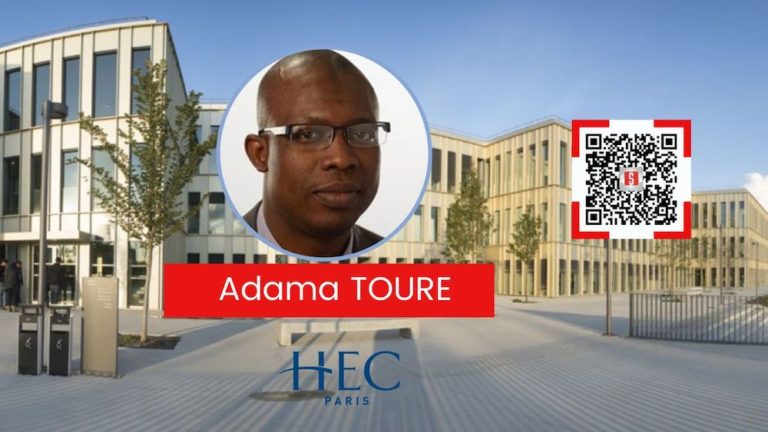 Adama Touré, diplômé d'HEC Paris