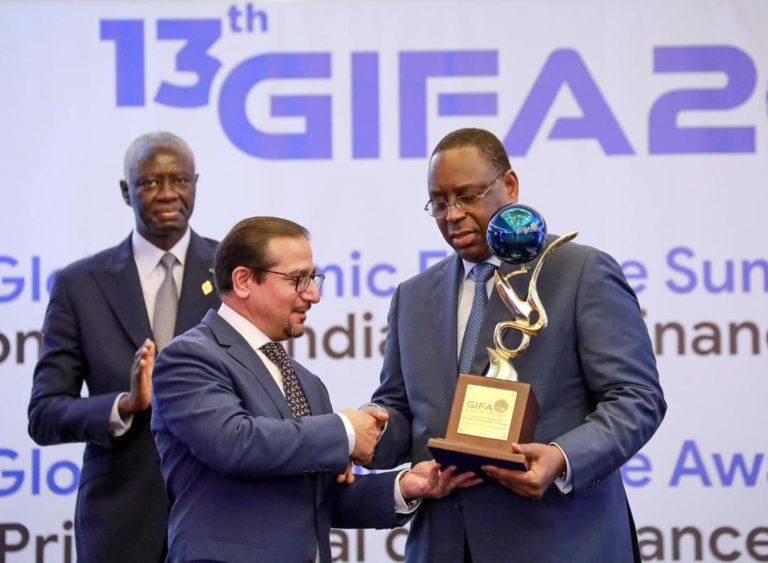 Le Président Macky Sall récompensé pour son engagement en faveur de la Finance Islamique