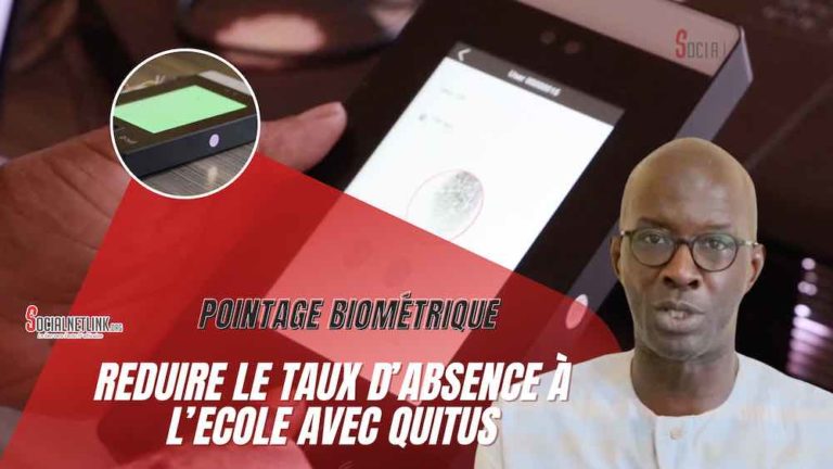 Pointage biométrique : Quitus SAS, une nouvelle startup sénégalaise pour apporter une solution à la déperdition scolaire